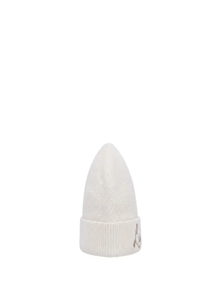 Bonnet en maille avec logo Liu Jo