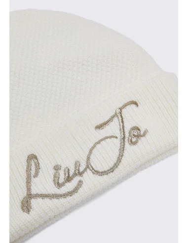 Knit Hat with Liu Jo Logo