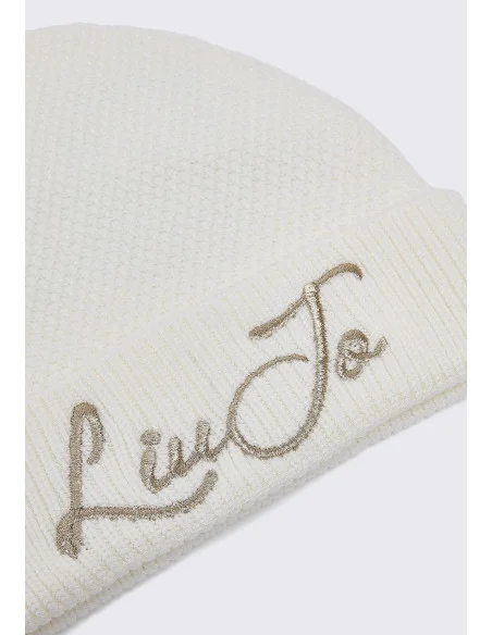 Knit Hat with Liu Jo Logo