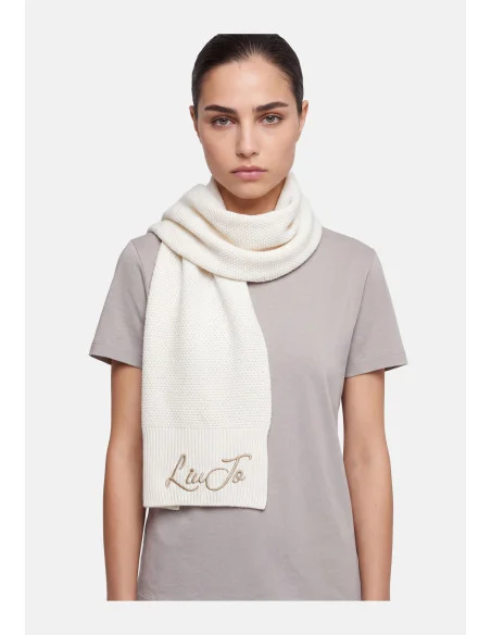 Écharpe avec logo Liu Jo