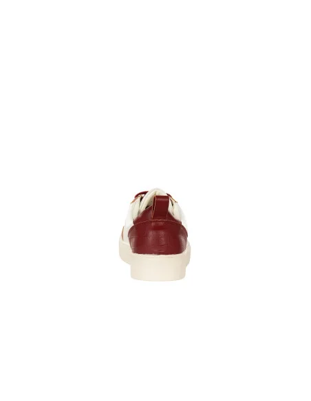 Baskets bicolores en simili-cuir avec le logo RR Rinascimento