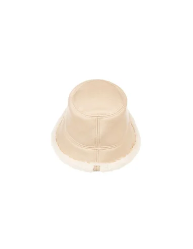Chapeau bob en imitation peau lainée Rinascimento