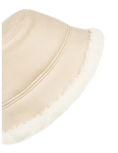 Faux Shearling Bucket Hat Rinascimento
