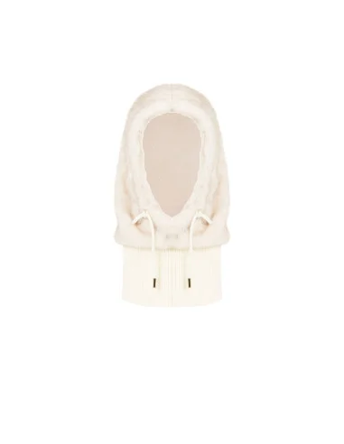 Balaclava in Faux Fur and Ribbed Neck Warmer Rinascimento