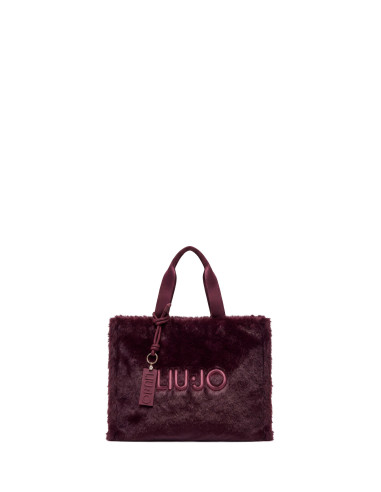 Grand sac tote en teddy Liu Jo