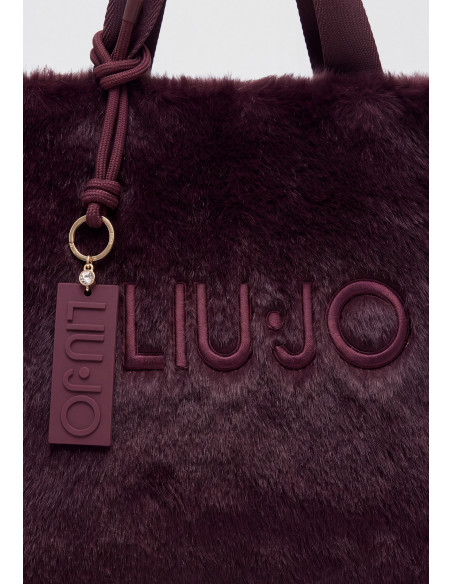 Grand sac tote en teddy Liu Jo