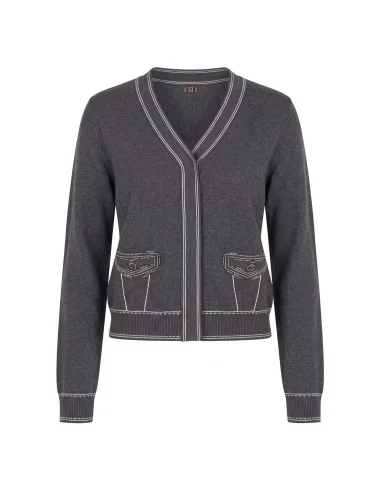 Liu Jo Beaded Jewel Sweater