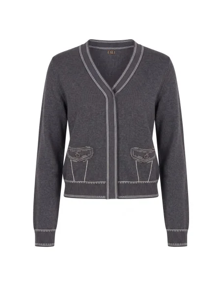 Liu Jo Beaded Jewel Sweater