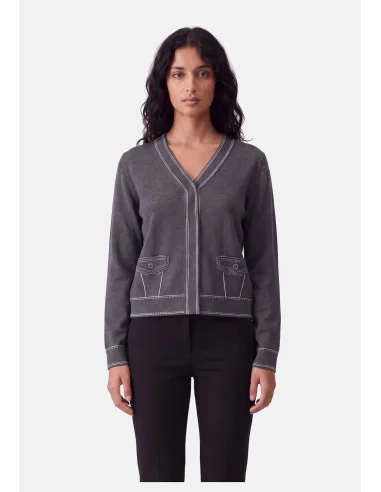 Liu Jo Beaded Jewel Sweater
