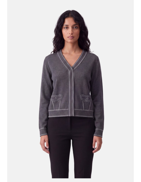 Liu Jo Beaded Jewel Sweater