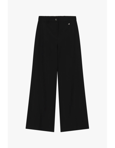 Pantaloni Palazzo Con Tasche Laterali E Passanti Dixie