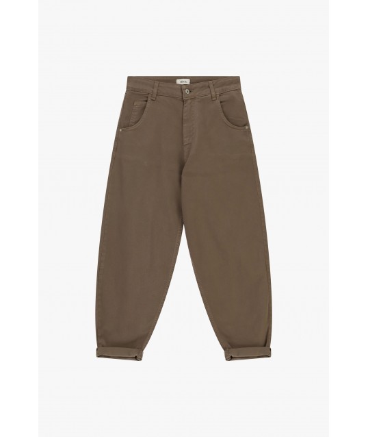 Pantalon chino à revers à la cheville Dixie