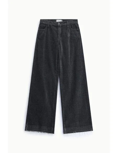 Trousers Cinque Tasche A Gamba Ampia Please