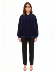 Bomber « Over » en velours « Rinascimento » - Vestiti Firmati Life ...