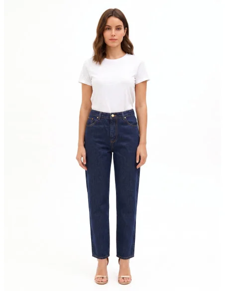 Straight-Leg Jeans Zero Wash Rinascimento