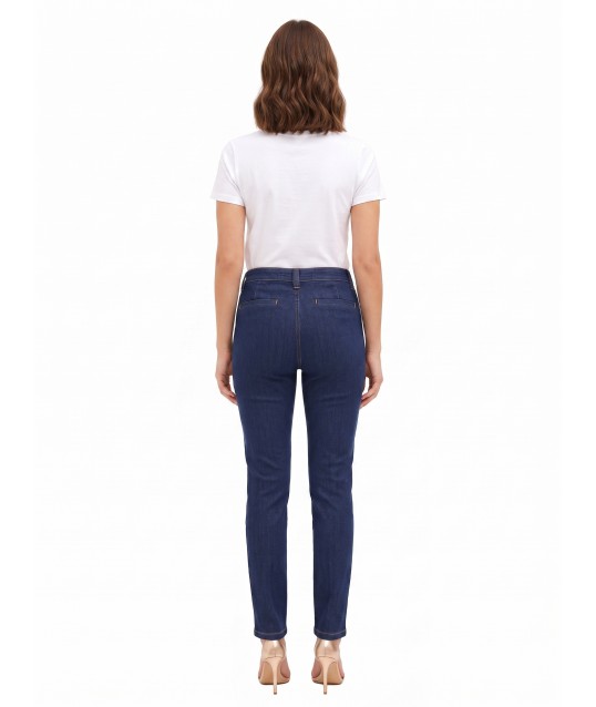 Jeans Straight Elasticizzati Rinascimento
