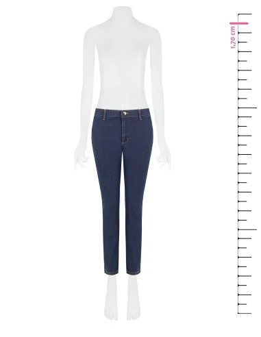 Jeans Straight Elasticizzati Rinascimento