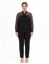 Set Curvy Top E Camicia In Pizzo Con Fiocco Rinascimento Curvy