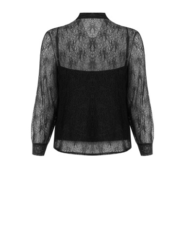 Ensemble composé d'un haut et d'une chemise en dentelle avec nœud «...