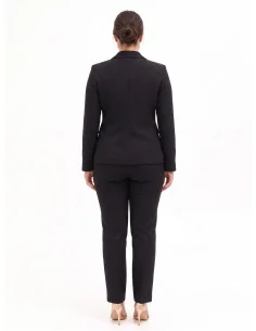 Giacca Blazer Curvy Sfiancata Doppio Petto Rinascimento Curvy 2
