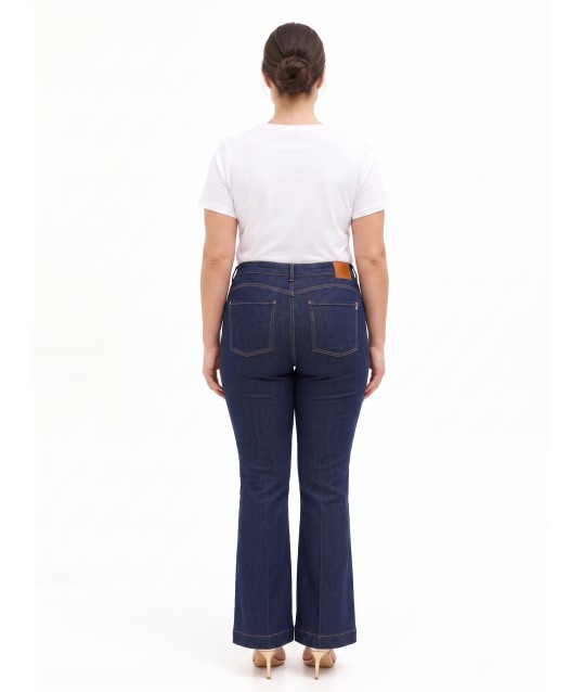 Jeans Curvy Flare Elasticizzati Rinascimento Curvy