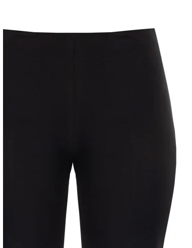Pantalon palazzo grande taille en jersey Milano avec fermeture éclair latérale Rinascimento Curvy