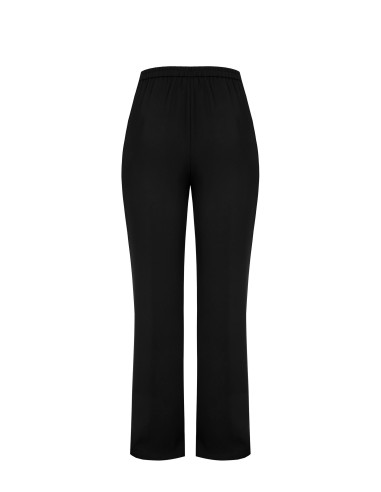 Pantaloni Palazzo Curvy In Tessuto Cadi Con Elastico Dietro Rinascimento Curvy