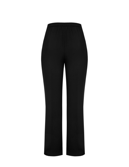 Pantaloni Palazzo Curvy In Tessuto Cadi Con Elastico Dietro Rinascimento Curvy