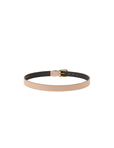 Ceinture fine en véritable cuir lisse Rinascimento