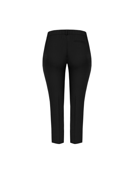 Pantaloni Curvy A Sigaretta In Tessuto Cadi Con Elastico Dietro Rinascimento Curvy