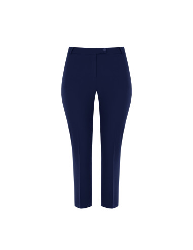 Pantaloni Curvy A Sigaretta In Tessuto Cadi Con Elastico Dietro Rinascimento Curvy