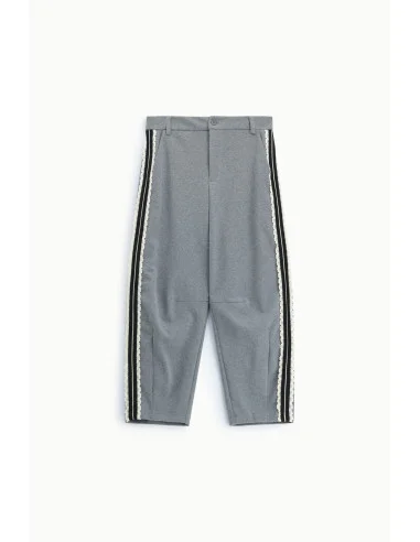 Trousers Jogging Fit Con Bande Laterali A Righe Please