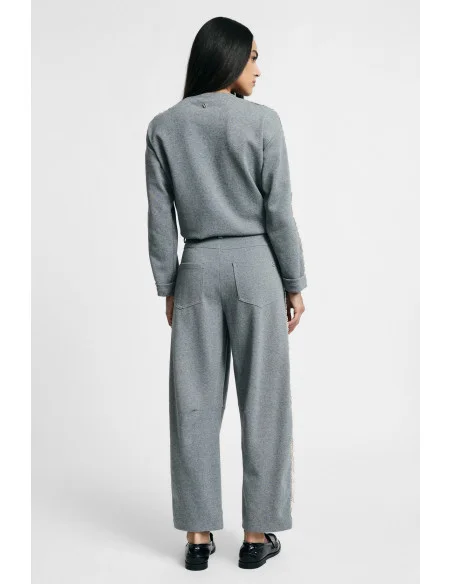 Trousers Jogging Fit Con Bande Laterali A Righe Please