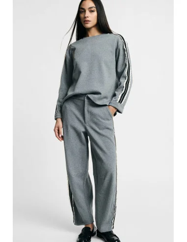 Trousers Jogging Fit Con Bande Laterali A Righe Please