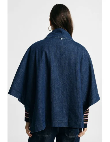 Veste en jean à manches larges et boutons Please