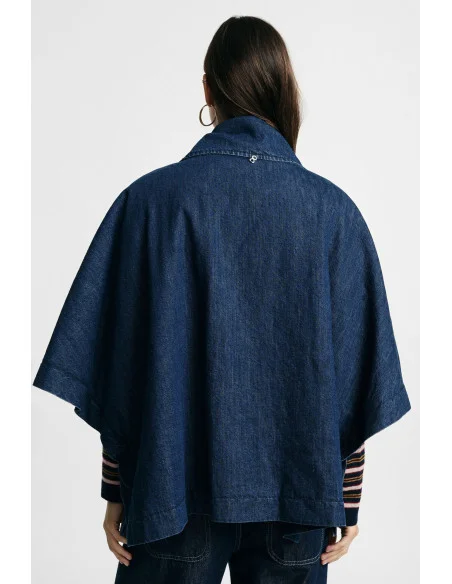 Veste en jean à manches larges et boutons Please