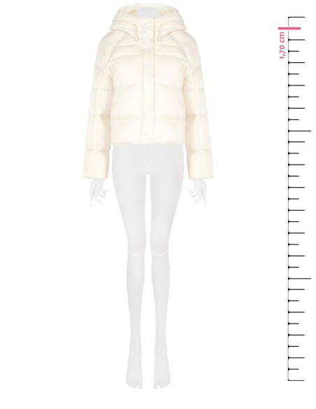 Rinascimento Short Hooded Down Jacket