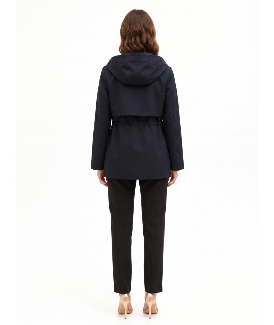 Parka mi-longue avec cordon de serrage « Rinascimento »