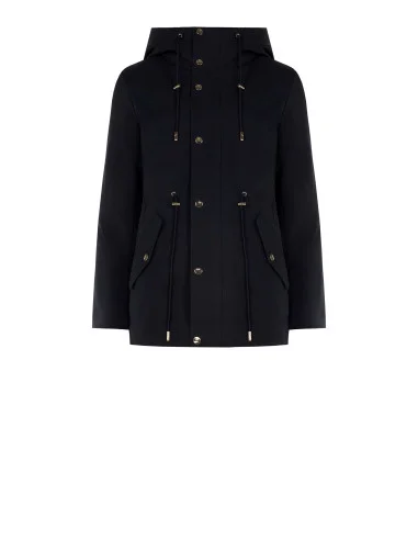 Rinascimento Mid-Length Parka with Drawstring