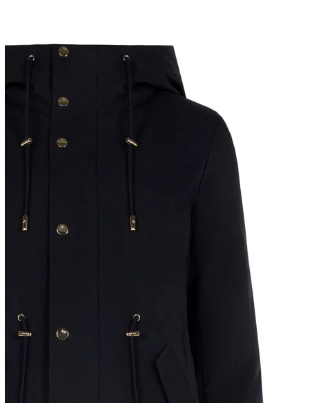 Rinascimento Mid-Length Parka with Drawstring
