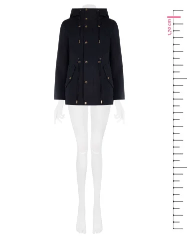 Parka Medio Con Coulisse Rinascimento