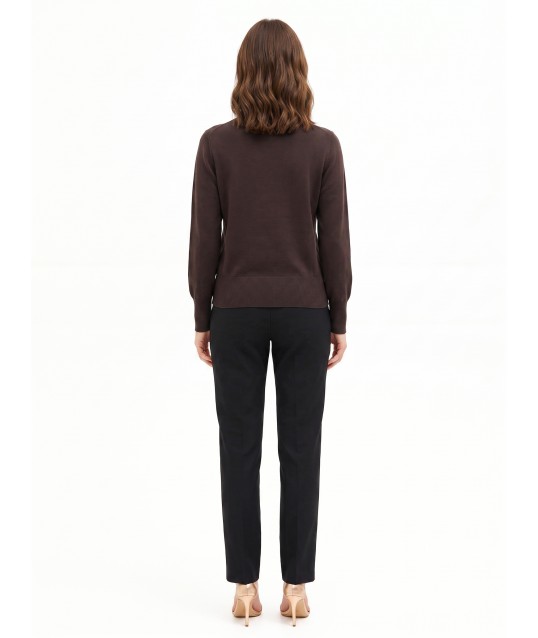 Maglione Dolcevita Con Logo Rr Ricamato Rinascimento