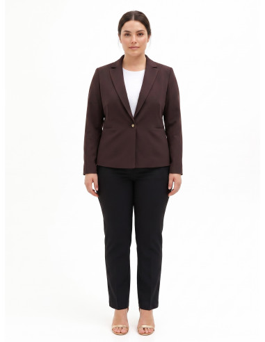 Curvy Blazer Jacket in Technical Fabric by Rinascimento Curvy