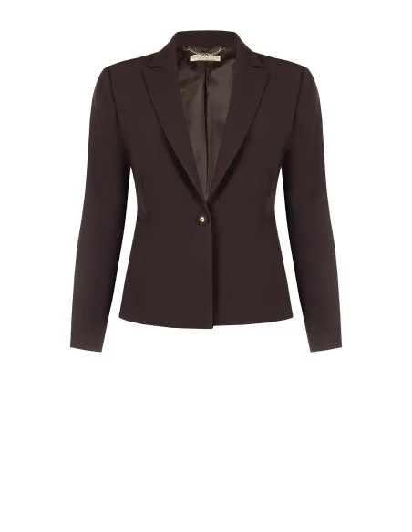 Veste blazer Curvy en tissu technique Rinascimento Curvy