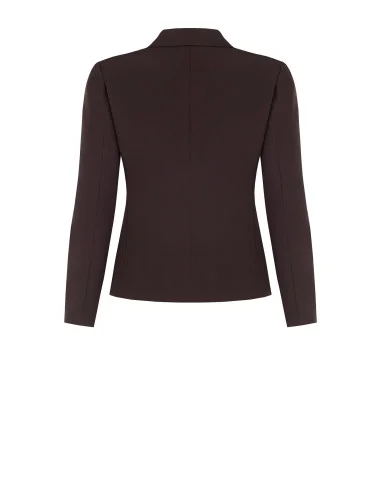 Curvy Blazer Jacket in Technical Fabric by Rinascimento Curvy