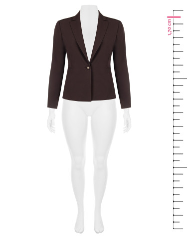 Veste blazer Curvy en tissu technique Rinascimento Curvy