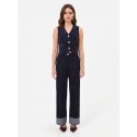 Gilet court en velours « Rinascimento »