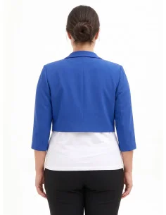 Veste Spencer Curvy en crêpe scuba Rinascimento Curvy 2