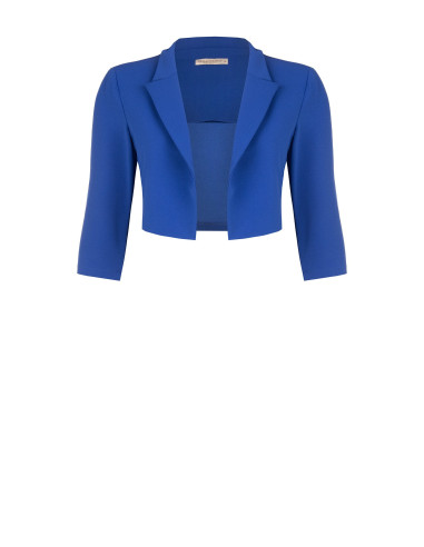 Giacca Spencer Curvy In Scuba Crepe Rinascimento Curvy