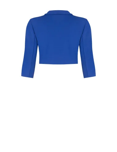 Giacca Spencer Curvy In Scuba Crepe Rinascimento Curvy